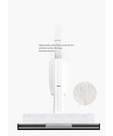 Glass Wiper - Window Cleaner Double-Sided Window Wiper Cleaner with Lntegrated Water Spray Jet and Microfibre Cleaning Pad - Buy Online on GoSupps.com