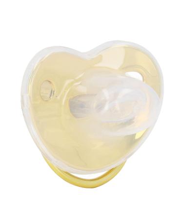 Golden Letter Rhinestone Baby Pacifier with Chain Clip | Safe Silicone for Home & Travel - Buy Online on GoSupps.com