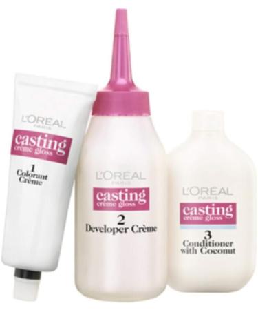  L'Oreal Paris 3x L'Or al Casting Cr me Gloss Semi-Permanent Hair Color 4102 Cool Chestnut - Pearl Chestnut Brown - Buy Online on GoSupps.com