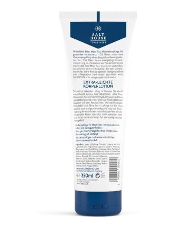 Salthouse Totes Sea Therapy Extra-Light Body Lotion 250ml - Hydrating with Hyaluronic Acid & Urea for Smooth Skin | Moisturizing Skincare - Buy Online on GoSupps.com