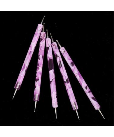 PiniceCore 5Pcs Nail Dotting Pen Set - 2-ended DIY Marbleizing Tool for Manicure & Nail Art | International Shipping Available - Buy Online on GoSupps.com