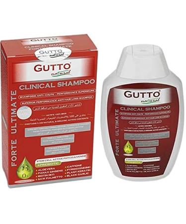 Gutto - Anti-Hair Loss Shampoo with Natural and Organic Active Ingredients - Strengthens Hair and Prevents Hair Loss