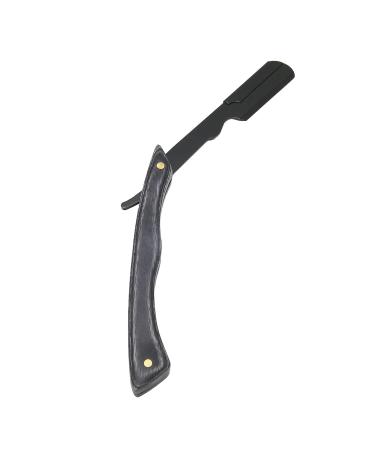 Jauarta Beard Blade Holder - Professional Foldable Manual Barber Trimmer Stand | Stainless Steel Straight Edge for Precision Grooming - Buy Online on GoSupps.com