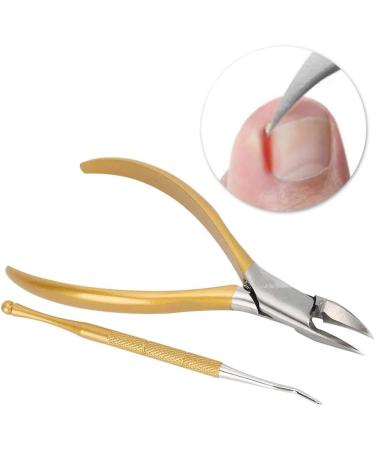 ANKROYU Toenail Clippers Cuticle Trimmer Stainless Steel Thick and Ingrown Nails Cutter Toe Nail Clipper Pedicure Manicure Tools for Fingernails(A) - Buy Online on GoSupps.com