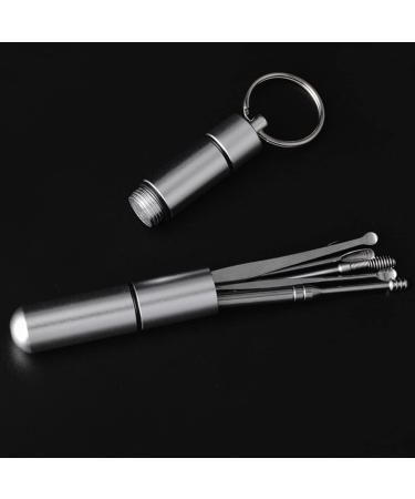 Minkissy 18PCS Stainless ANC Ear Buds and Ear Cleaner Set - Earpick Wax Removal Tool Kit with Ear Plugs - Buy Online on GoSupps.com