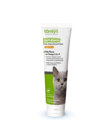 Tomlyn Felovite with Taurine Amino Acid Gel Nutritional Supplement for Cats & Kittens, 2.5oz