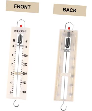 Spring Dynamometer - Laboratory Physical Mechanics Tool for Experiments | 1pc 40x8.7cm - Buy Online on GoSupps.com