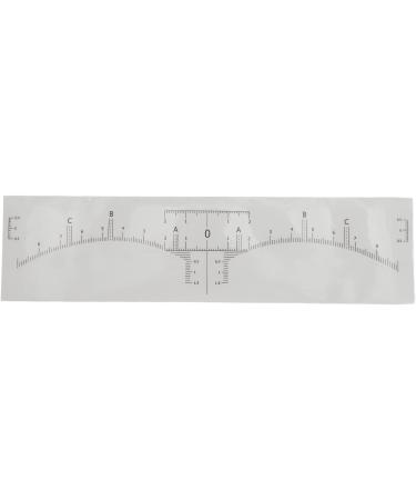 Eyebrow Template High Efficient Stickable Practical DIY High Accuracy Portable Brow Stencil for Home for Beginner for Beauty Center - Buy Online on GoSupps.com