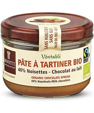 Bovetti Chocolats Milk Chocolate Hazelnut Spread 350 g - Buy Online on GoSupps.com