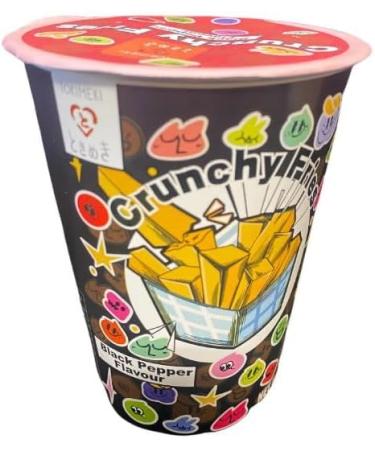 Heartforcards Asian Crispy Potato Sticks 3 Packs 3 x 50g with Heartforcards Shipping Protection (3 x Black Pepper) - Buy Online on GoSupps.com