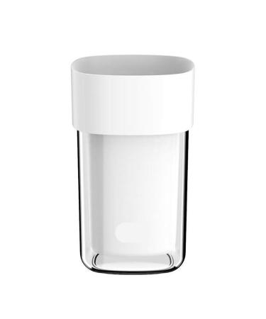 Tooth Brush Holder Cleaning Toothpaste Toothbrush Holder with Wash Cup Travel Portable Toothpaste Toothbrush Storage Box Protective Cover (Color : White)