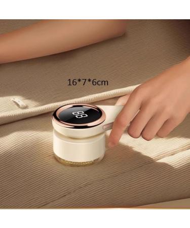 Rechargeable Fabric Shaver & Lint Remover with Electrostatic Brush - 16cm - Ideal for International Shipping - Buy Online on GoSupps.com