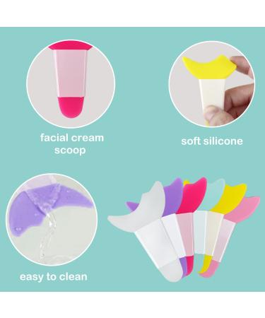 6PCS Multicolor Silicone Mascara Guard & Applicator Shield Set - Eye Makeup Shields for Precise Application - Eyelash & Eyeshadow Aid - Buy Online on GoSupps.com