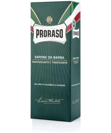 Proraso Lot de 3 tubes de savon raser l'huile d'eucalyptus et menthol 500 ml - Buy Online on GoSupps.com