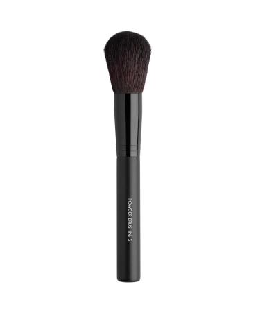 Impala Large Brush N5 Natural Bristles Face and Body for Pressed or Loose Powder Makeup - Soft and Fluffy 05