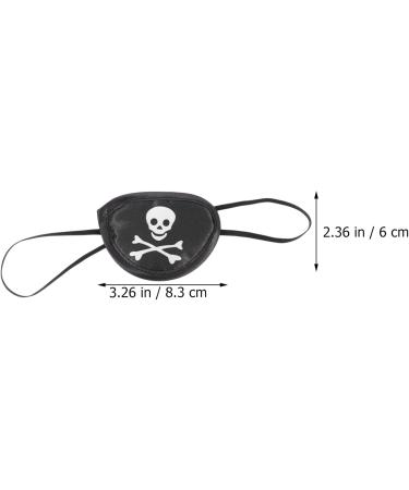 Homoyoyo Single Eye Patch 12pcs - Halloween Pirate Eye Cover & Amblyopia Eye Patches | Cosplay & Lazy Eye Solutions - Buy Online on GoSupps.com