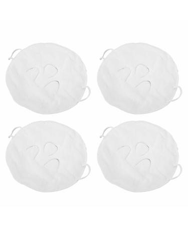 ZJchao 4Pcs Hot Compress Face Towels - Soft Absorbent Skin Care for Enhanced Circulation & Radiance | International Shipping Available - Buy Online on GoSupps.com