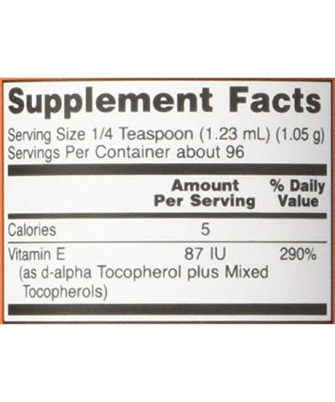 Now Foods 80% Mixed Tocopherols E Liquid - 4 oz Liquid (Pack of 1) - Buy Online on GoSupps.com