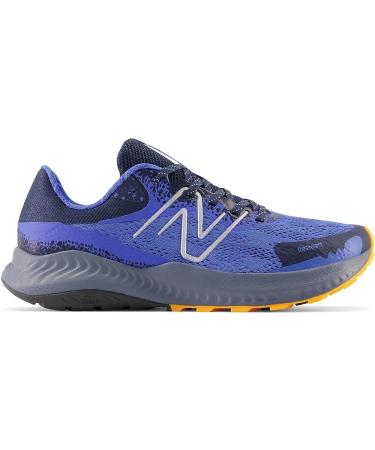 New Balance Men's Dynasoft Nitrel V5 Trail Running Shoe 14 - Bright Lapis/Nb Navy/Hot Marigold - Buy Online on GoSupps.com
