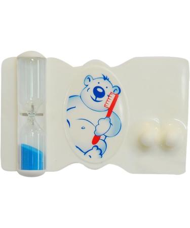 Complete Baby Dental Set 'Otto' - Blue | Toothbrush Clock Holder Cup | International Shipping - Buy Online on GoSupps.com