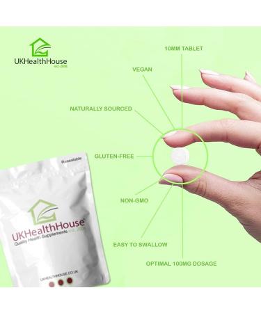 High Strength Vitamin B1 Thiamine 100mg x 90 Tablets - Heart & Nervous System Support - Immune Boost - Vegan & Gluten-Free - Buy Online on GoSupps.com