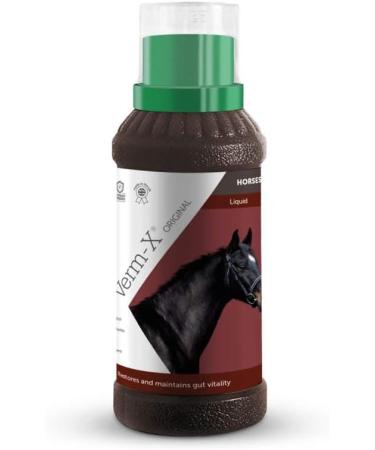 Verm-X Liquid for Horses 250ml | Natural Dewormer & Gastrointestinal Support - Shop Internationally - Buy Online on GoSupps.com