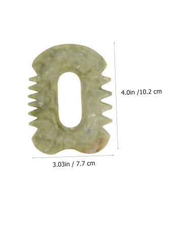 Didiseaon Natural Jade Scraping Tablet Tool - Facial Massage Board for Radiant Skin | 1Pc Jade Massager - Buy Online on GoSupps.com
