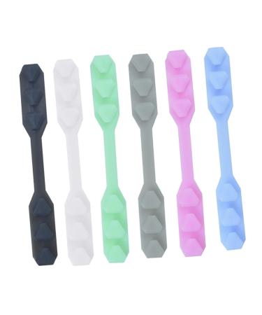 Gatuida 18 Stk masks clip holder for masks mask bracket Mask holder accessories Hook mask ear rope buckle mask strap buckle adjustable extension of the head strap 14.5x1.8cmx3pcs