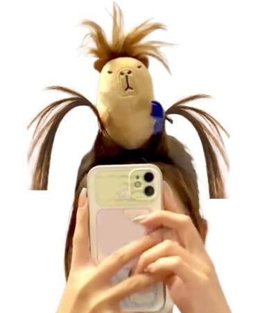 hgnxa Cute Capybara Hairband Cartoon Animal Hairband Hair Hoop for Youngsters and Cosplay Stylish Kids Girls Headdress Jewelry Brown - Buy Online on GoSupps.com