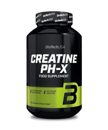 BioTechUSA Creatine Ph-X capsules | Buffered creatine | 3g CreaBASE per serving 210 capsules