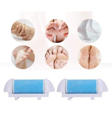 2 Pack Replacement Roller Heads for Electric Callus Remover - Professional Foot File Pedicure Tools for Feet, Callus Shaver and Pedicure Kit for Cracked Heels and Dead Skin - Buy Online on GoSupps.com