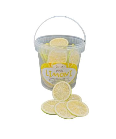 FRESH LEMON FRESH LYOPHILIZED - LEMONS FOR PROFESSIONAL COCKTAILS - HIGH QUALITY DRIED FRUIT - PASTRY ICE ICE - NO ADDED SUGAR - PACK 1 LITRE