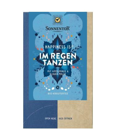 Sonnentor SONNENTOR Happiness is - Dancing in the Rain - 18 Double Rooms - 27g (1 pack)