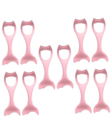 Healvian 10 Pcs Mascara Brush Mascara Aid Winged Eyeliner Stencil Eyeliner Applicator Tool