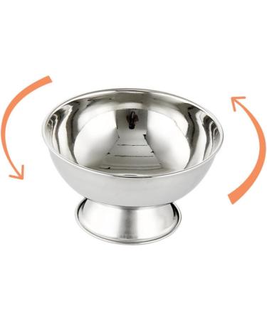 Magiclulu Men's Shaving Shells - Stainless Steel Foam Shaving Cup with Lid | Rustproof Shaving Cream Holder for Men - Buy Online on GoSupps.com