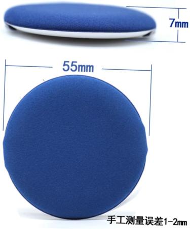 DOITOOL Facial Powder Puff Lip Gloss Puff Puff Air Mattresses Airsodt Ligth Blue Blueh Face Powder Sponge Airpoda Blush Facial Puff Make up Sponges for Face Blueing Non Latex Makeup Puff - Buy Online on GoSupps.com