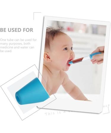 Healifty Baby Oral Syringe Dispenser for Liquid Medicine - Sky Blue Color | Kids Oral Feeding Syringe - Buy Online on GoSupps.com