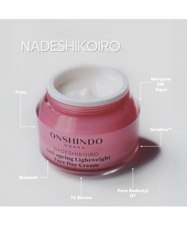  Onshindo Nadeshikoiro Anti-Aging Day Cream with Light Texture - Oily Skin. - Buy Online on GoSupps.com