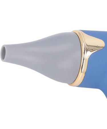 Alomejor Mini Fan - Portable Bladeless Hair Dryer for Pets | 4 Wind Levels 1100mAh Battery | Ideal for Cats & Dogs (Blue - Buy Online on GoSupps.com