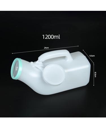 Portable Urinals 1pc Portable Unisex Mobile 1000ML 1200ML Toilet Car Travel Camp Urine Pee Handle Urinal Storage Bottle Old Man Helper for Men Women (Color : A 1000ML) - Buy Online on GoSupps.com