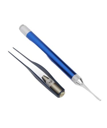 LED Earwax Removal Kit LED Light Ear Pick Avoid Scratching for Travel Use