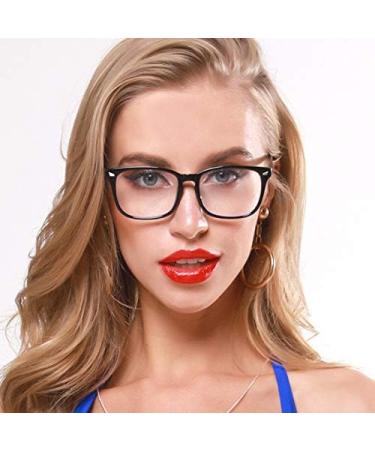 Suertree Blue Light Filter Reading Glasses | Anti-Tired Hinge Computer Glasses for Men & Women | 1.50x Optical Aid - Buy Online on GoSupps.com