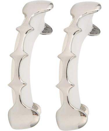 Irregular Hip Hop Dentures Set | Halloween Tooth Decoration Accessories (Silver) - International Shipping Available - Buy Online on GoSupps.com