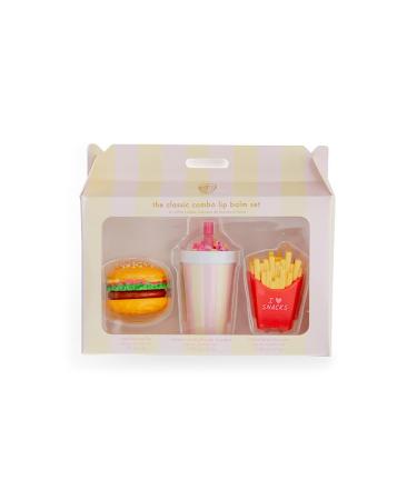 Daydream Society Beauty- Lip Balm - Classic Combo Design- Vanilla Cotton Candy Chocolate Scented- Pack of #3 Lip Balms - For Birthdays Parties and more.