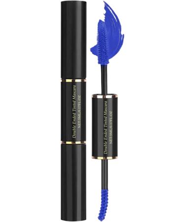 zjhukfmc Volumizing mascara long lasting mascara volumizing lengthening curly waterproof for wedding party night out Halloween prom double head blue - Buy Online on GoSupps.com