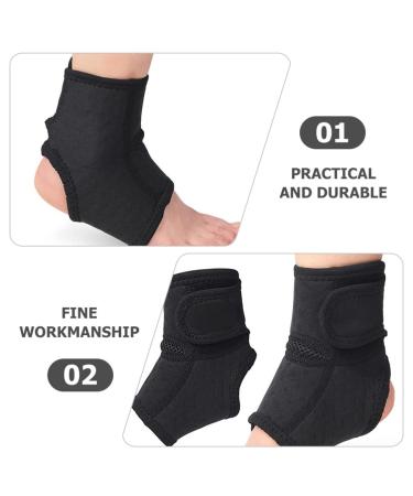 FRCOLOR Sports Foot Protector - Unisex Ankle Protection Sleeve | Anti-Wear Ankle Covers for Fitness | Optimal Support & Comfort | 12x11cm - Buy Online on GoSupps.com