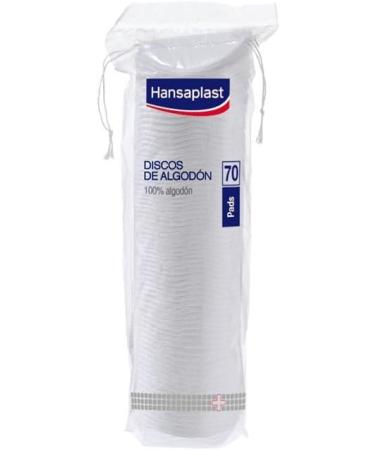 Hansaplast 70 Cotton Discs - 2 Pieces for International Shipping | Best Pain Relief & Wound Care - Buy Online on GoSupps.com