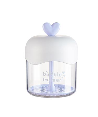 Generic Bubble Foamer Device - Face Foam Maker Rich Foam Maker Foam Maker For Body Wash Shampoo Facial Cleanser durrable Foam Cleanser And Face Wash Skincare Tools For Fine Delicate Foamv Clear Blue