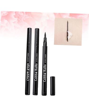Beavorty 5pcs Gel Eyeliner Dry Waterproof Pen Smudge-proof Ladies Tool Liquid Black Eye Fast Makeup for 1 count (Pack of 1) As Shown - Buy Online on GoSupps.com