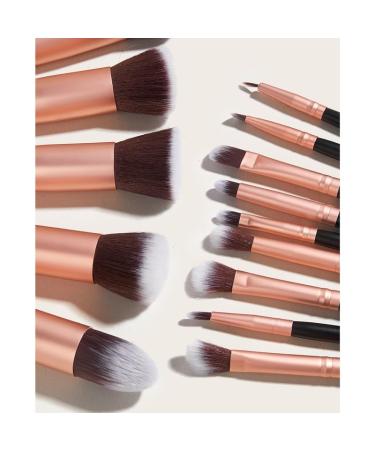 Buy 14-Piece Makeup Brush Set | 5 Large & 9 Small Tools for Flawless Application - International Shipping Available - Buy Online on GoSupps.com
